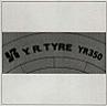 Y.R. TYRE YR350 (and logo) trademark logo