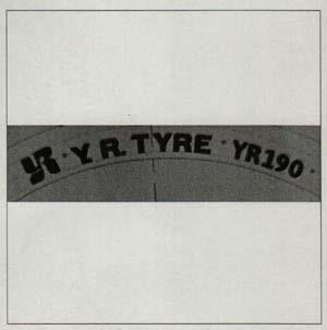 Y.R. TYRE YR190 (and logo) trademark logo