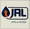 JAL PIPES & FITTINGS (and logo) trademark logo