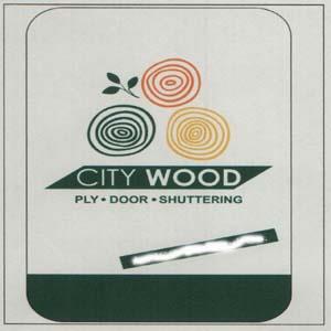 CITY WOOD (and logo) trademark logo