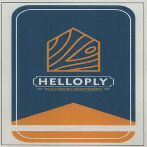 HELLO PLY (and logo) trademark logo