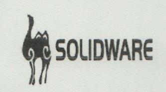 SOLIDWARE (and logo) trademark logo