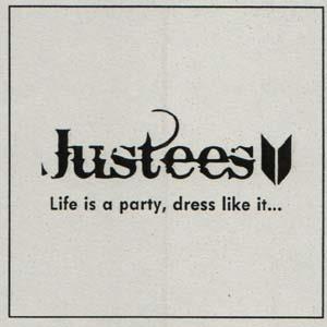 JUSTEES (and logo) trademark logo