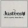 JUSTEES (and logo) trademark logo