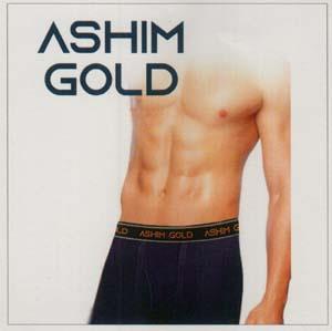 ASHIM GOLD (and logo) trademark logo
