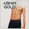 ASHIM GOLD (and logo) trademark logo