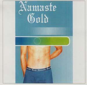 NAMASTE GOLD (and logo) trademark logo