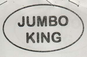 JUMBO KING (and logo) trademark logo