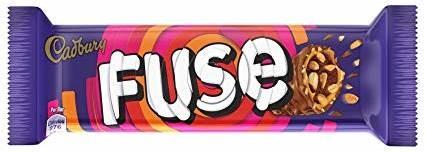 CADBURY FUSE (and logo) trademark logo