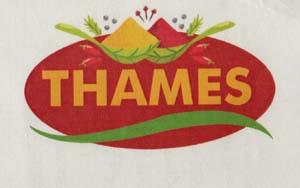 THAMES (and logo) trademark logo