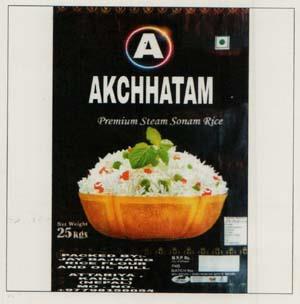 A AKCHHATAM (and logo) trademark logo