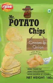PATHAK'S OYAS MR. POTATO CHIPS (and logo) trademark logo