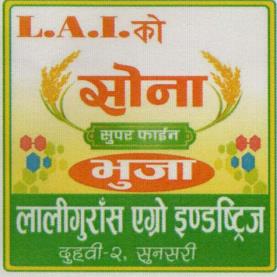 L.A.I. KO SONA BHUJA (and logo) trademark logo