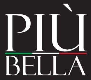 PIU BELLA (and logo) trademark logo