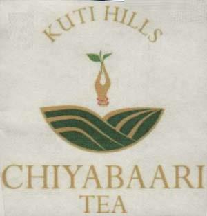 KUTI HILLS CHIYABAARI TEA (and logo) trademark logo