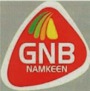 GNB NAMKEEN (and logo) trademark logo