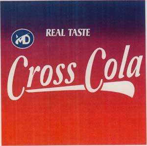 CROSS COLA (and logo) trademark logo