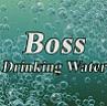 BOSS DRINKING WATER (and logo) trademark logo