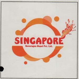 SINGAPORE BEVERAGES NEPAL (and logo) trademark logo