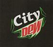 CITY DEW (and logo) trademark logo