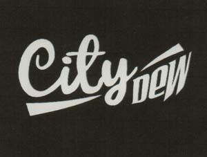 CITY DEW (and logo) trademark logo