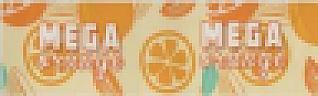 MEGA ORANGE (and logo) trademark logo