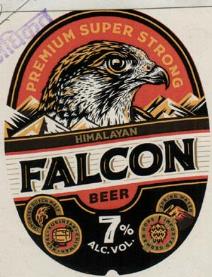 HIMALAYAN FALCON (and logo) trademark logo