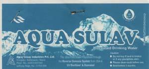 AQUA SULAV (and logo) trademark logo