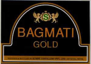 BAGMATI GOLD (and logo) trademark logo