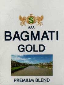 AAA BAGMATI GOLD PREMIUM BLEND (and logo) trademark logo