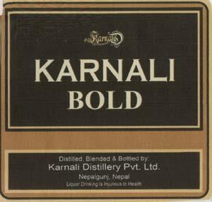 KARNALI BOLD (and logo) trademark logo
