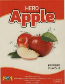 HERO APPLE (and logo) trademark logo