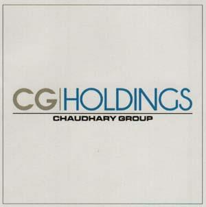 CG।HOLDINGS CHAUDHARY GROUP (and logo) trademark logo