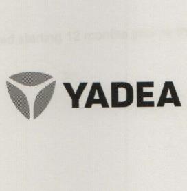 YADEA (and logo) trademark logo