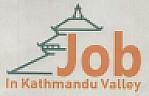 JOB IN KATHMANDU VALLEY (and logo) trademark logo
