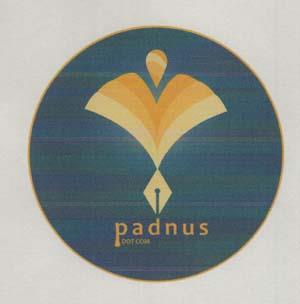 PADNUS DOT COM (and logo) trademark logo