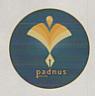 PADNUS DOT COM (and logo) trademark logo