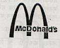 GOLDEN ARCHES McDONALD'S (and logo) trademark logo