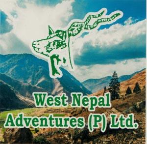 WEST NEPAL ADVENTURES (P) LTD. (and logo) trademark logo