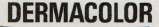 DERMACOLOR (and logo) trademark logo