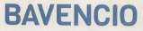BAVENCIO STYLIZED (and logo) trademark logo