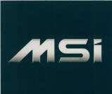MSI (and logo) trademark logo
