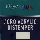 RAJDOOT ACRO ACRYLIC DISTEMPER (and logo) trademark logo