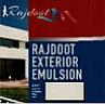 RAJDOOT EXTERIOR EMULSION (and logo) trademark logo
