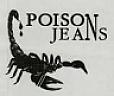 POISON JEANS (and logo) trademark logo