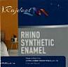 RAJDOOT RHINO SYNTHETIC ENAMEL (and logo) trademark logo
