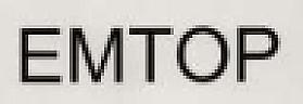 EMTOP (Stylized) (and logo) trademark logo