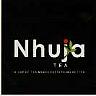 NHUJA TEA (and logo) trademark logo