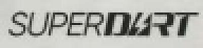 SUPERDART Device (and logo) trademark logo