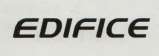 EDIFICE (and logo) trademark logo